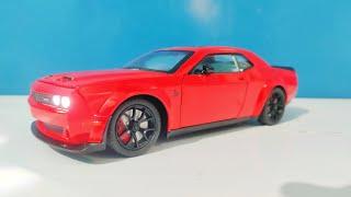 1.24 scale Diecast Mustang car | Unboxing and Testing | Rc Car | Nik Crawlers