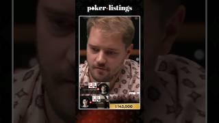 $624,000 pot between LLinusLLove vs Elton Tsang! #poker #tritonpoker