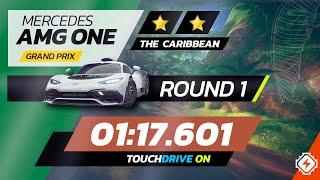 Asphalt Legends Unite - AMG ONE Grand Prix Round 1 - 01.17.601 - 2⭐ Touchdrive Lap - Beach Landing