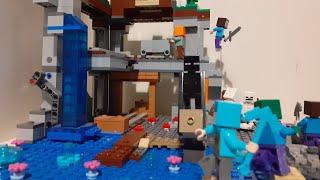 Building Lego Minecraft in Minecraft