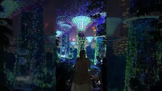 Felt like I was in Avatar  #singapore #supertrees