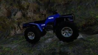 Riding A Honda 300 In A Cave #fs22 #xbox #honda #quads #atv #cave #caveexploring #farmingsimulator22