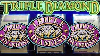 Classic Triple Diamond Old School 3 Reel Casino Slot