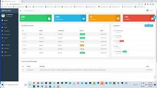 Administration Dashboard Using PHP - HTML And CSS  |  FREE DOWNLOAD