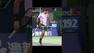 그가 세컨 서브를 하지 않는 이유 | The reason Federer doesn’t use a second serve #federer #nadal #djokovic