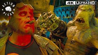 Hellboy VS Giant Troll (Epic Fight) | Hellboy II: The Golden Army 4k HDR