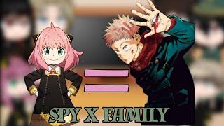 Spy x Family react to Anya's future as Itadori (SpyxFamily x JJK)