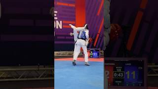 0% textbook. 100% replay.  #taekwondo #martialarts #sports #shorts #itatkd