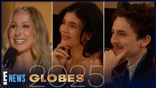 Kylie Jenner REACTS to Timothée Chalamet Digs During Nikki Glaser’s 2025 Golden Globe Monologue | E!