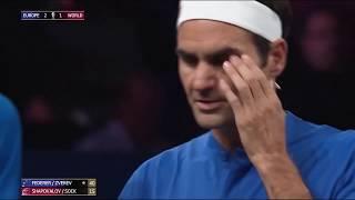 Federer/Zverev v Shapovalov/Sock | Laver Cup 2019 FULL MATCH 4 | 50 FPS HD