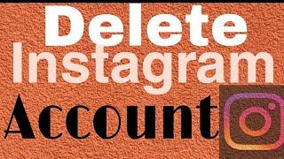 How to delete INSTAGRAM account