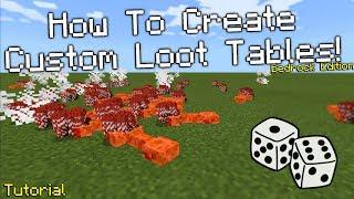 How To Create Custom Loot Tables On Minecraft Bedrock Edition (Tutorial)