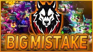 [EU]  Woof Woof vs APE & Crescendo & Nudes | CRITICAL MISTAKE  ALBION ONLINE | EU SERVER | ZVZ