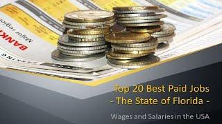 20 Best Paid Jobs in Florida, USA