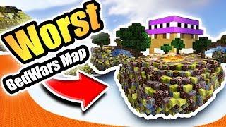 I Built The World's WORST BedWars Map