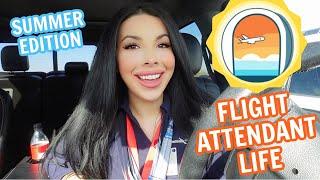 Flight Attendant Life - 3 DAY INTERNATIONAL TRIP, SUMMER STORMS, + PRIMARK HAUL ️️