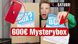 600€ Saturn MYSTERY BOXEN auspacken! ACHTUNG IPHONE!