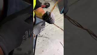 Best wire pulling head that DOESN’T fall off #electrical #electrician #electricity