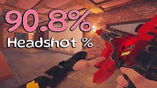 90.8% Headshot Percentage