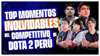 Los MOMENTOS MÁS MEMORABLES del COMPETITIVO de DOTA 2 en Perú | Rivalry Es