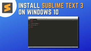 How to Download Sublime Text for Windows 10