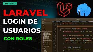 COMO HACER un LOGIN en Laravel FRAMEWORK PHP con ROLES (PASO A PASO)