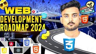 Easy Web Development Roadmap 2024 - Hindi