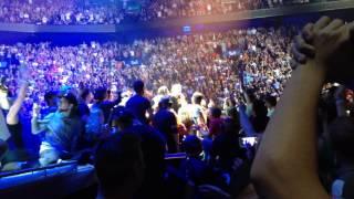 U2 fans freak out on stage in Montreal 16/06/15