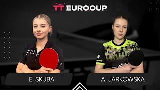 12:25 Emilia Skuba - Aleksandra Jarkowska 11.10.2024 TT Euro.Cup Final Women Star. TABLE 3