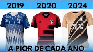 A CAMISA MAIS FEIA DE CADA BRASILEIRÃO! (2014-2024)