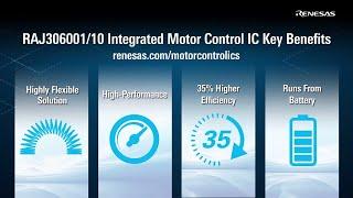 High-Performance, Integrated Motor Control ICs