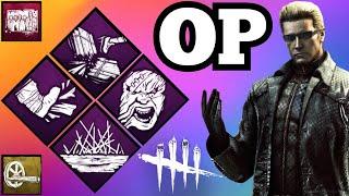 The "INSTANT PALLET SHREDDER" Build is OP| Albert Wesker "The Mastermind" Gameplay Resident Evil DBD