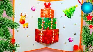 3 DIY CHRISTMAS CARDS HANDMADE 2023 designs! Easy and pretty tutorial! | How to make Christmas Card