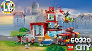 LEGO City 60320 Fire Station - 6 Year Old Kid Speed Building