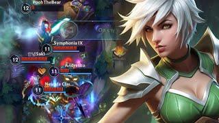 Wild Rift Riven Baron Lane Gameplay The Carry