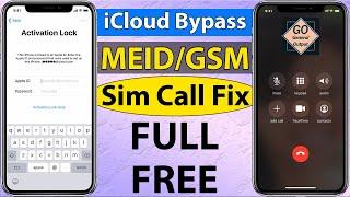 How to iCloud Bypass, GSM/MEID with Signal Sim Call Fix in Full Free | Notification/iCloud Sign Fix