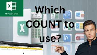 How to use the COUNT functions in Microsoft  Excel