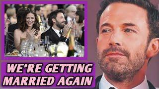 Ben Affleck emotional as Jennifer Garner accepts his amazing marriage proposal