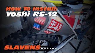 How-to Install the Yoshimura RS-12 Exhaust Systems