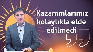 'Geçmişte bugünkü özgürlüğümüz uğruna atalarımız mücadele ettiler kan verdiler ve şehit düştüler'