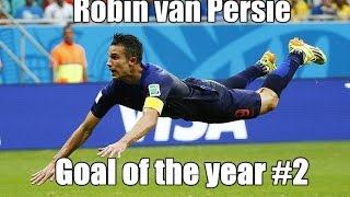 Robin van Persie goal of the year #2/ Гол года #2 Робин Ван Перси