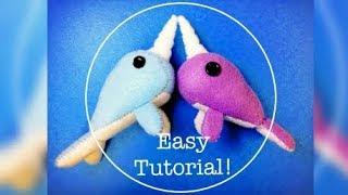 EASY - Narwhal Sewing Tutorial - (Step by Step)