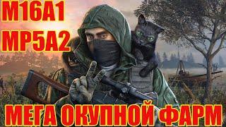 ЛЮТЕЙШИЙ ФАРМ НА КАБАНАХ.M16A1 И MP5 A2.КРАФТ СТВОЛОВ И ОКУП В СТАЛКЕР ОНЛАЙН.STAY OUT