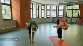 Flexibility test with Zlata