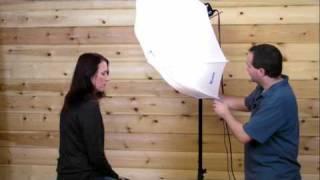 Studio Flash Lighting Portrait Photography tutorial with Gavin Hoey