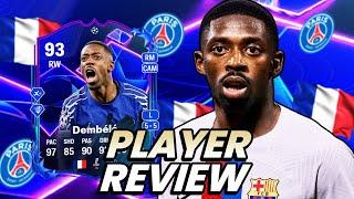 5⭐5⭐ 93 UCL DREAMCHASERS DEMBELE SBC PLAYER REVIEW! FC 25 ULTIMATE TEAM