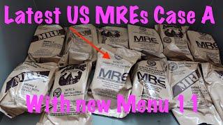 Unboxing the Latest US MREs Case A