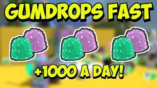 How To Get GUMDROPS FAST (Detalied Guide) | Roblox Bee Swarm Simulator