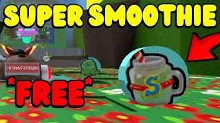 How To GET a *FREE* Super Smoothie in Bee Swarm Simulator