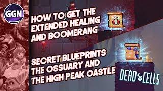 How to get the Extended Healing and Boomerang | Secret Blueprints | Dead Cells